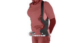 Holster vertical noir pour...