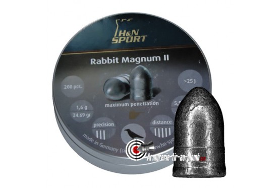 Plombs H&N Rabbit Magnum II - 5.5 mm