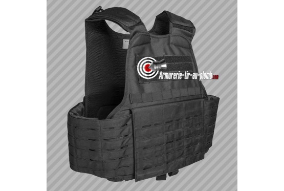 Gilet Carrier laser cut noir