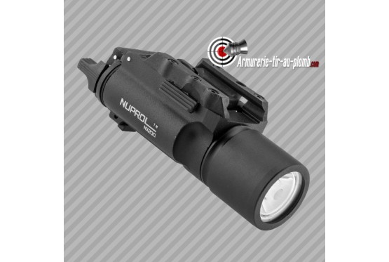 Lampe tactique 200 lumens pour  pistolet ou fusil 