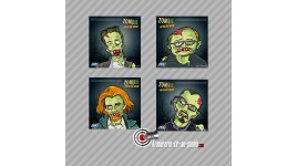 Lot de 100 cibles Zombie...