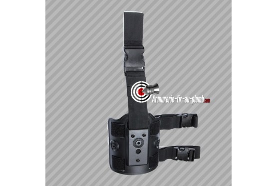 Plaque de cuisse pour holster polymère