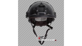 Casque Fast strike noir pour accessoires