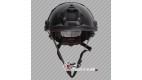 Casque Fast strike noir pour accessoires