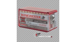 cartouches Winchester  calibre17 HMR creuse 20 grains varmint