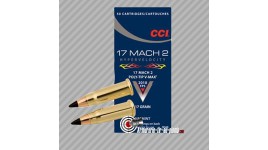 50 cartouches CCI 17Mach2...
