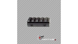 Petit rail picatinny 22mm seul