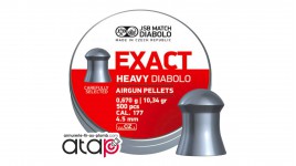 Plomb 4,5 mm Exact Heavy Diabolo JSB Match