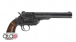 Schofield 6” Revolver À Plomb Couleur Effet Noir Vieilli