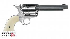 Revolver à plomb Colt Saa 45 couleur nickel