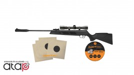 Pack Carabine à plombs ARTEMIS 1000S calibre 4.5mm de 19.9 Joules