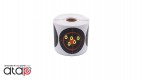 20 autocollants cibles réactives en dimaètre 7.5 cm pour tir aux plombs