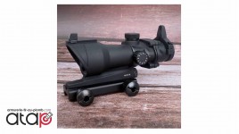 Viseur point rouge et vert ACOG 1x32 tactique pour rail picatinny