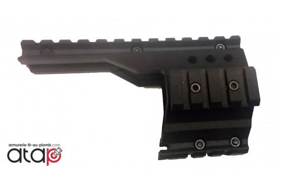 Fixation pour 4 rails Picatinny pour pistolet Walther