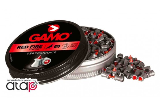 Red Fire Gamo boîte de plombs pointus 4,5 mm