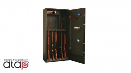 Coffre fort Fortify Delta pour 12 armes longues ou 8 armes + 5 étagères
