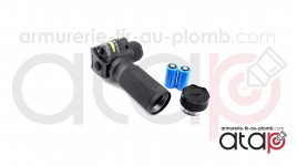 Poignée tactique lampe laser Full métal