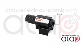 Laser pour rail Picatinny Weaver de 22 mm