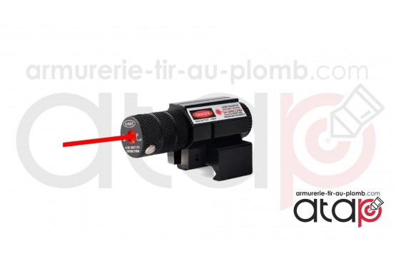 Laser pour rail Picatinny Weaver de 22 mm