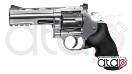 Dan Wesson 715 Canon 4 Pouces Silver Revolver À Plomb