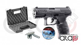 Pack promotion prêt à tirer Pistolet CO2 Walther PPQ à plomb
