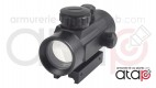 Point rouge et vert 5 positions pour rail de 11 et 22 mm