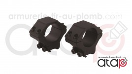 Collier de montage bas - Diamètre 25,5 mm pour rail de 11 mm