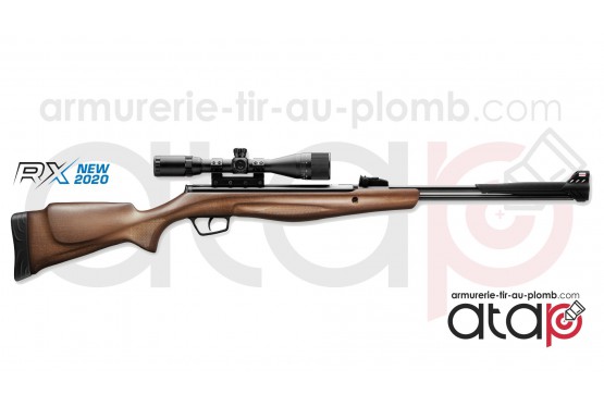 Carabine à plombs Stoeger RX40 4.5 mm 20 J à canon fixe équipée d'une lunette 3-9x40AO