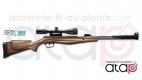 Carabine à plombs Stoeger RX40 4.5 mm 20 J à canon fixe équipée d'une lunette 3-9x40AO