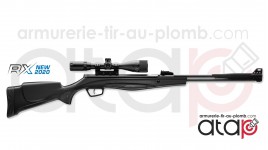 Carabine à plombs Stoeger RX40 4.5 mm 20 J à canon fixe équipée d'une lunette 3-9x40AO