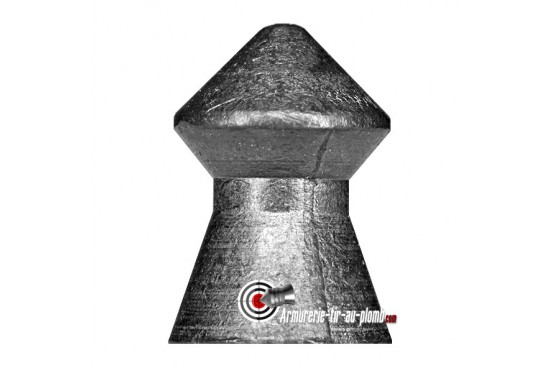 Munition arme a plomb H&N Spitzkugel pointus en 4,5mm