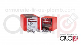 100 Billes de plomb Hornady 44 Cal 0.433