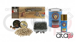 PACK rechargement Poudre Noire Calibre 44