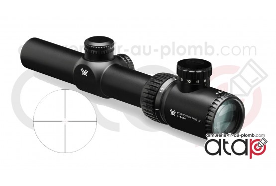 Lunette de tir Vortex Crossfire II 1-4x24 V-Brite MOA