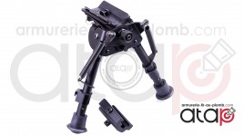 Bipied en métal ASG pour rail 22 mm et grenadière