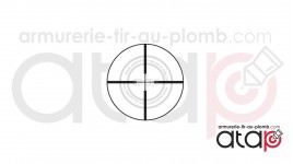 Umarex RS - Lunette de Tir pour pistolet 2x20