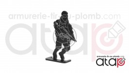 Cibles en métal Soldier Human Target