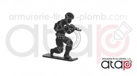 Cibles en métal Soldier Human Target