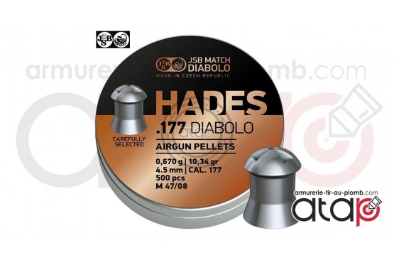 JSB Hades - Plomb 4.5 mm