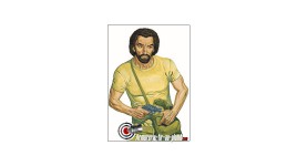 Cible papier "Mike" - 89 x 64