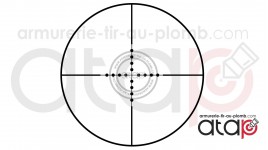 Konus Konuspro 6-24x44 Réticule Mildot - Lunette de tir