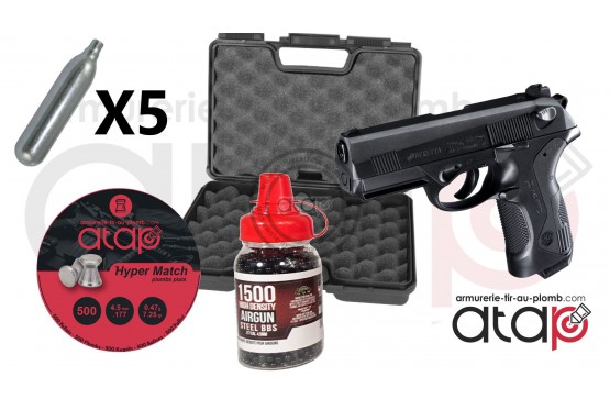 Pack pistolet à plomb Beretta PX4 Storm