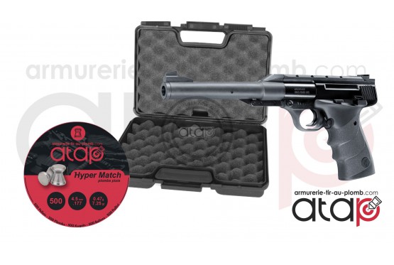 Pack pistolet à plomb Browning Buck Mark URX