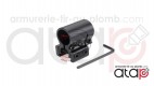 Collier compatible rail de 11 et 22 mm pour laser