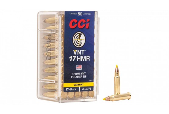 50 Munitions 17 HMR CCI VNT