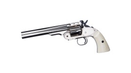 Revolver à plomb Schofield 6" Silver