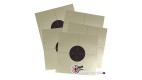Lot de 10 cibles carton 17x17 cm